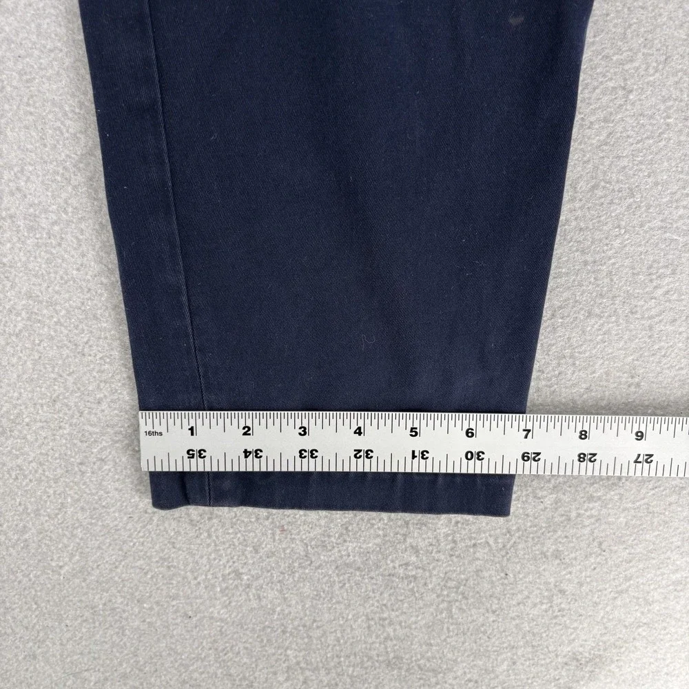 Banana Republic Rapid Movement Chino Pants Mens 31x32 Blue Slim Fit Stretch